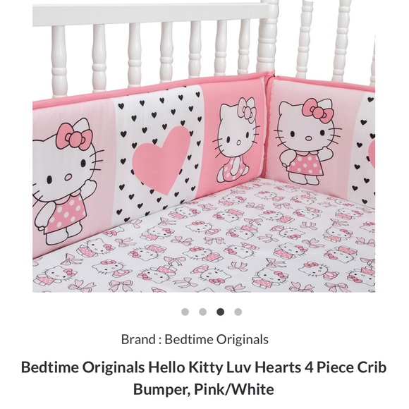 Hello Kitty Other Hello Kitty Crib Bumper Poshmark